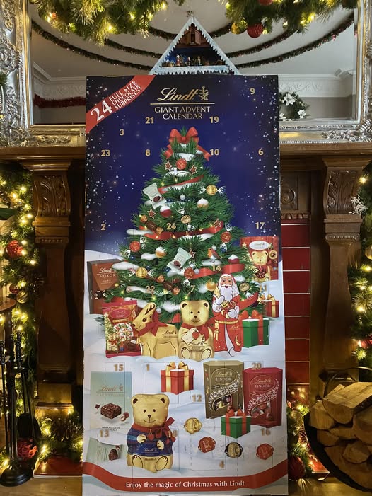 Calendrier de l’Avent Géant au Chocolat Lindt™ 🎁🍫