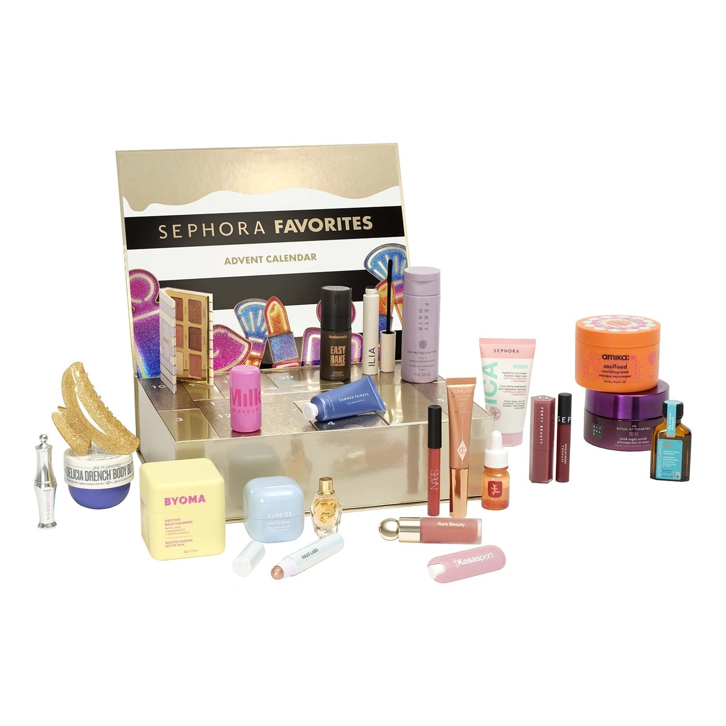 Calendrier de l’Avent - 24 produits Maquillage, Soin, Capillaire et Parfum