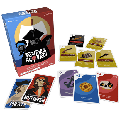 Traitors Aboard - The Secret Identity Party Game